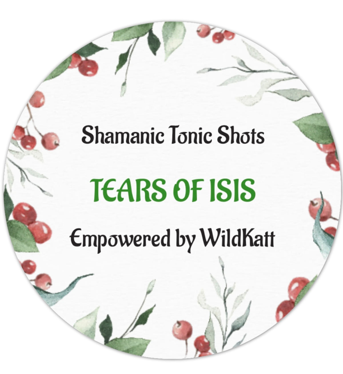 STS - Tears of Isis x 15 herbal teabags in tin