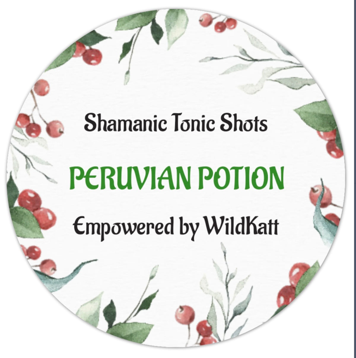 STS - Peruvian Potion x 15 herbal Teabags in tin