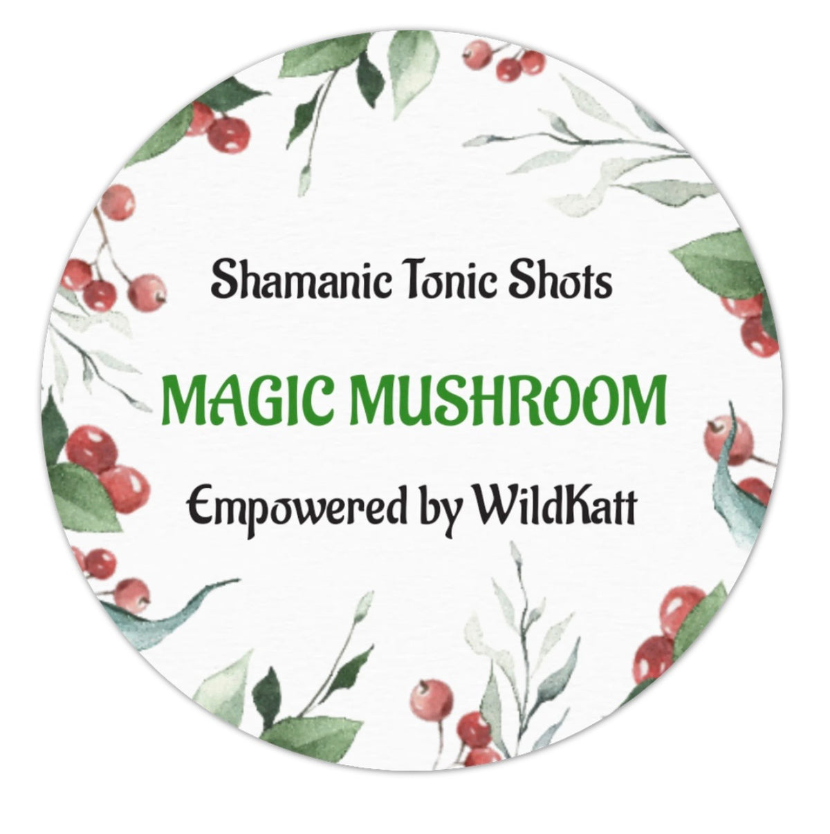 STS - Magic Mushroom x 15 herbal Teabags in tin