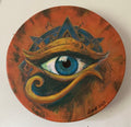 WD - 16 inch Shamanic Healing Drum - Handpainted by Wildkatt to order